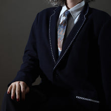 Load image into Gallery viewer, Veste en laine oversize Sashiko