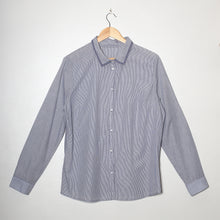Load image into Gallery viewer, Chemise à rayures et broderie
