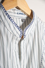 Load image into Gallery viewer, Chemise à rayure Sashiko