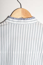 Load image into Gallery viewer, Chemise à rayure Sashiko