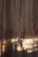 Load image into Gallery viewer, Chemise en soie maron vintage