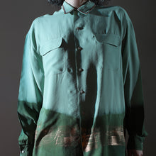 Load image into Gallery viewer, Chemise en soie vintage Rothko