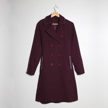 Load image into Gallery viewer, Trench bordeaux