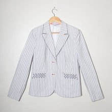 Load image into Gallery viewer, veste à rayure Sashiko