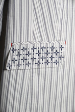 Load image into Gallery viewer, veste à rayure Sashiko