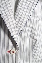 Load image into Gallery viewer, veste à rayure Sashiko