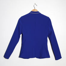 Load image into Gallery viewer, Veste bleue électrique et son col brodé