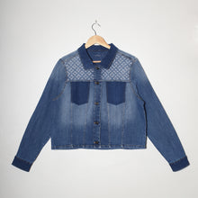 Load image into Gallery viewer, Veste en Jean's Sashiko
