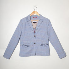 Load image into Gallery viewer, Veste à carreaux Sashiko
