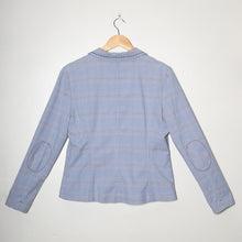 Load image into Gallery viewer, Veste à carreaux Sashiko
