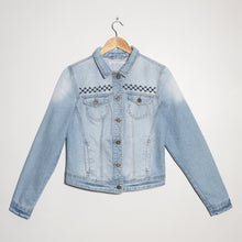 Load image into Gallery viewer, Veste en jean's sashiko