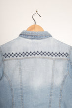 Load image into Gallery viewer, Veste en jean's sashiko
