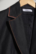 Load image into Gallery viewer, Veste en jean's argentée customisée