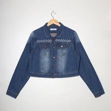 Load image into Gallery viewer, Veste en Jean's Sashiko