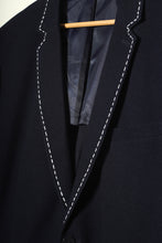Load image into Gallery viewer, Veste en laine oversize Sashiko