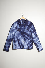 Load image into Gallery viewer, Veste Shibori indigo