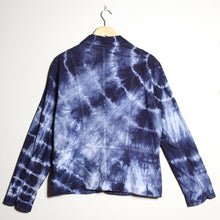 Load image into Gallery viewer, Veste Shibori indigo
