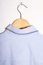 Load image into Gallery viewer, Chemisier bleu Sashiko