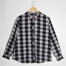 Load image into Gallery viewer, Chemise avec coudières en jeans