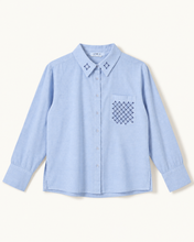 Cargar imagen en el visor de la galería, Chemise en coton Sashiko