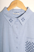 Load image into Gallery viewer, Chemise en coton Sashiko