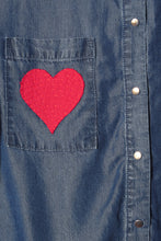 Load image into Gallery viewer, Chemise coeurs