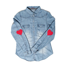 Load image into Gallery viewer, Chemise en jean's Coeur Boro
