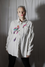 Load image into Gallery viewer, Chemise unisex fleurs Boro