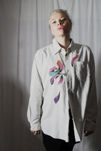 Load image into Gallery viewer, Chemise unisex fleurs Boro
