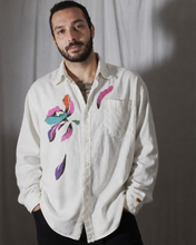 Charger l'image dans la galerie, Chemise unisex fleurs Boro