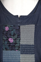 Cargar imagen en el visor de la galería, Robe en jeans Patchwork