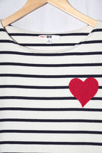 Load image into Gallery viewer, Robe marinière Coeur