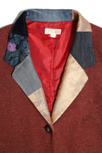 Charger l'image dans la galerie, veste en lainage patchwork