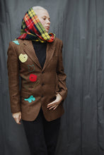 Cargar imagen en el visor de la galería, Veste camel à carreaux