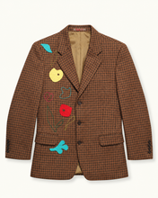 Cargar imagen en el visor de la galería, Veste camel à carreaux