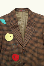 Cargar imagen en el visor de la galería, Veste camel à carreaux