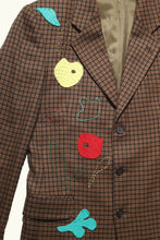 Cargar imagen en el visor de la galería, Veste camel à carreaux