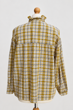 Cargar imagen en el visor de la galería, Chemise Monoprix à carreaux – 100 % coton