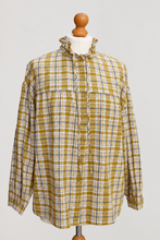 Cargar imagen en el visor de la galería, Chemise Monoprix à carreaux – 100 % coton