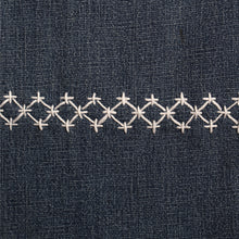 Load image into Gallery viewer, Jeans 3/4 Sashiko