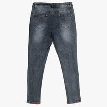 Load image into Gallery viewer, Jean's slim Sashiko