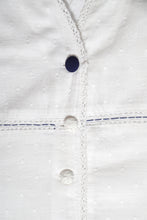 Load image into Gallery viewer, Top blanc Sashiko