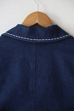 Load image into Gallery viewer, Veste en jean's Sashiko