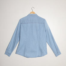 Charger l'image dans la galerie, Chemise en jeans Sashiko