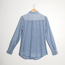 Load image into Gallery viewer, Chemise en Jeans Sashiko