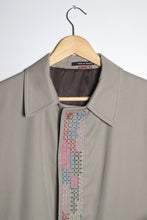 Load image into Gallery viewer, Manteau beige vintage Sashiko