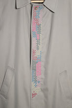 Load image into Gallery viewer, Manteau beige vintage Sashiko