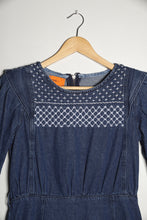Load image into Gallery viewer, Robe en jean's Sashiko