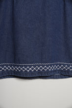 Load image into Gallery viewer, Robe en jean's Sashiko