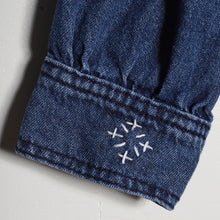 Load image into Gallery viewer, Robe en jean's Sashiko